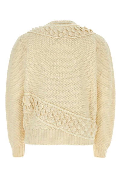 Bottega Veneta Crewneck Sleeved Sweater