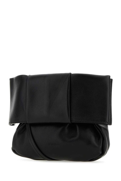 Jil Sander Woman Black Nappa Leather Bucket Bag