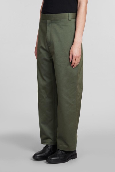 Pants In Green Cotton