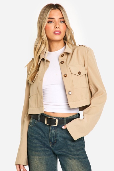 Utility Crop Blazer