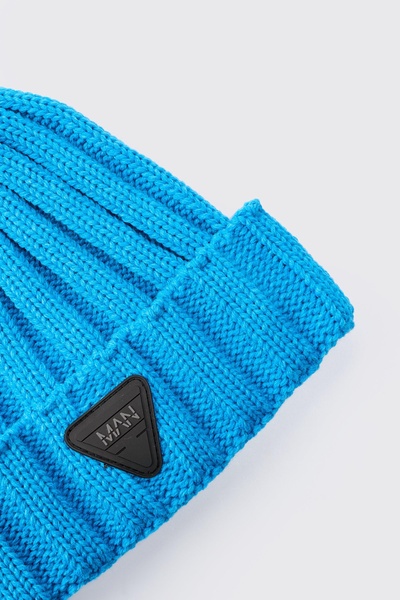 Rubber Branded Chunky Beanie