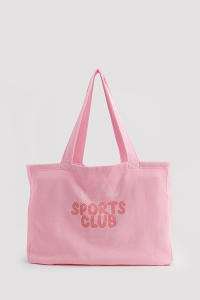 Dsgn Studio Sports Club Slogan Tote Bag 