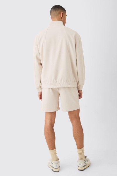 Corduroy Elasticated Waist Shorts