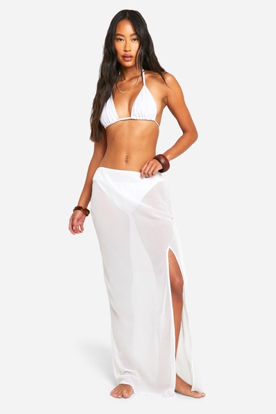 Chiffon Beach Maxi Skirt