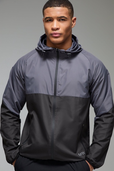 Man Active Ripstop Shower Resist Windbreaker