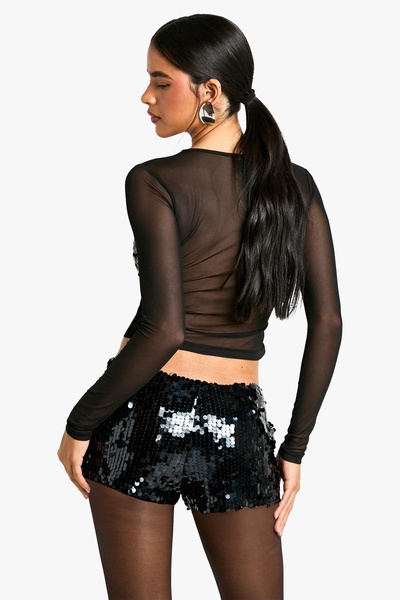 Sequin Hotpant