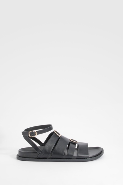 Multi Strap Foot Bed Sandals