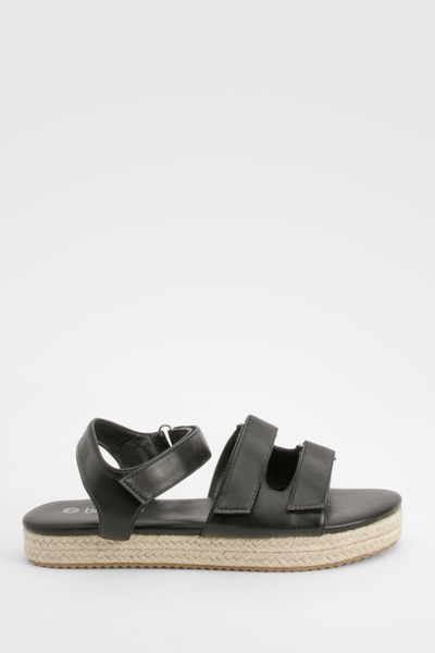 Adjustable Strap Flatform Sandals