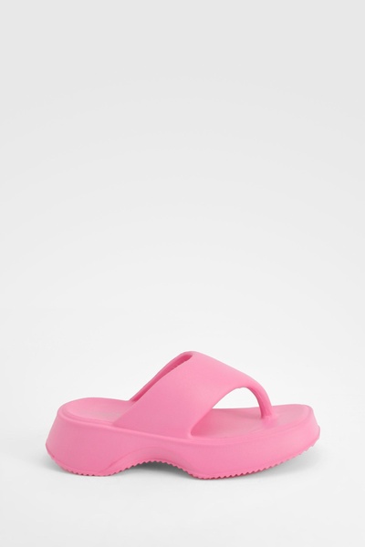  Chunky Platform Flip Flops  