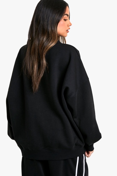 V Neck Oversized Sweatshirt 