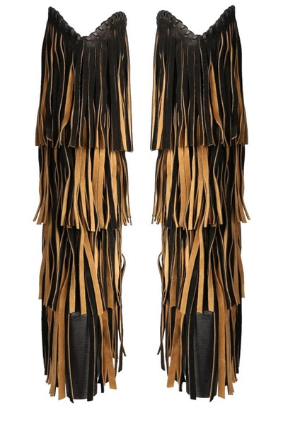 Dsquared2 Full Fringe Cowboy Boots