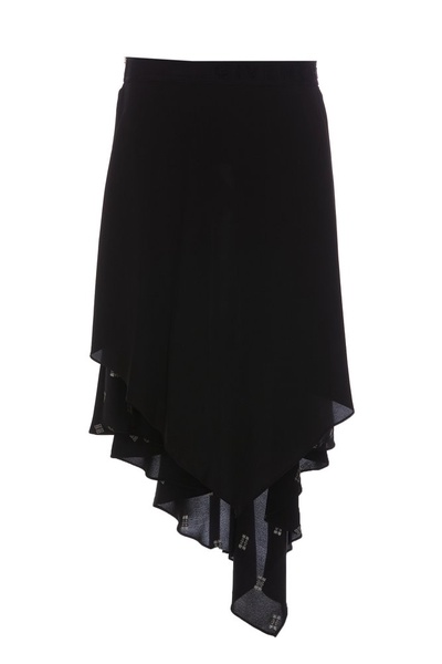 Givenchy Ruffled Asymmetric Skirt