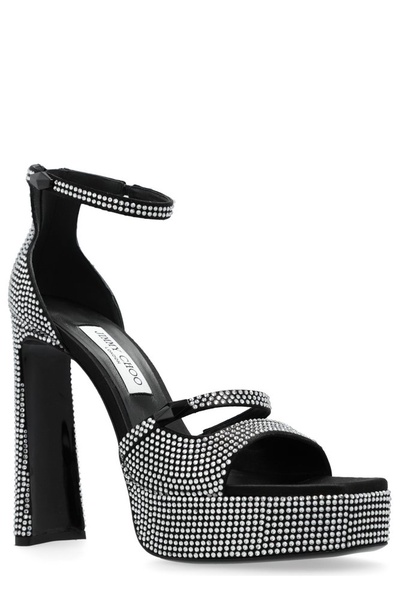 Jimmy Choo Claressa Embellished Platform Sandals