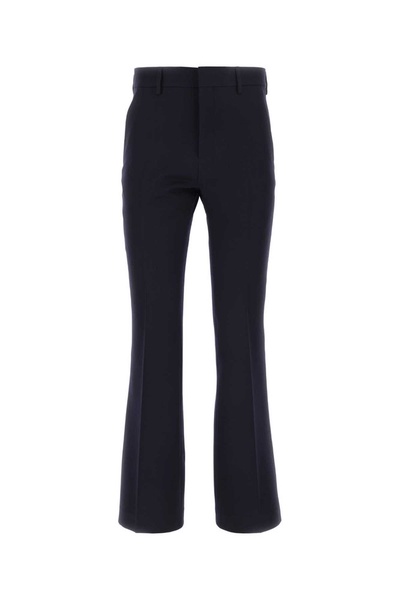 AMI Paris Flared Pleated Bootcut Trousers