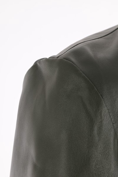 Bottega Veneta High-Neck Leather Top