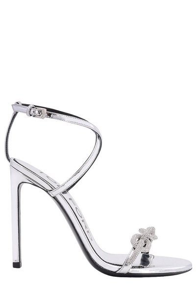 Tom Ford Crystal Embellished High Stiletto Heel Sandals