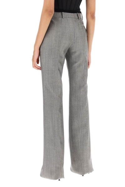 Alexander McQueen Narrow Bootcut Tailored Trousers