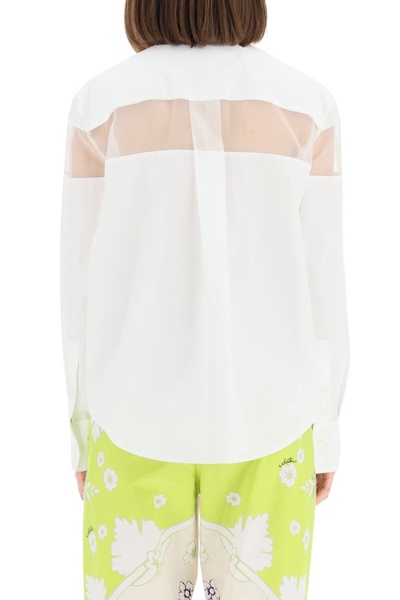 Valentino Sheer Panelled Shirt