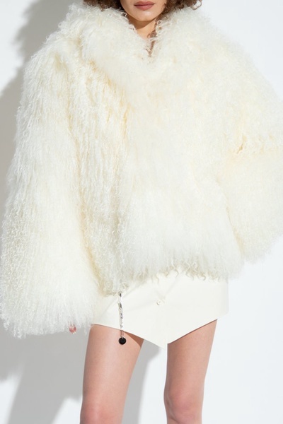 The Attico Faux-Fur Short Coat