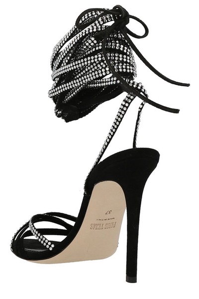 Paris Texas Lace-Up Ankle Strap Sandals