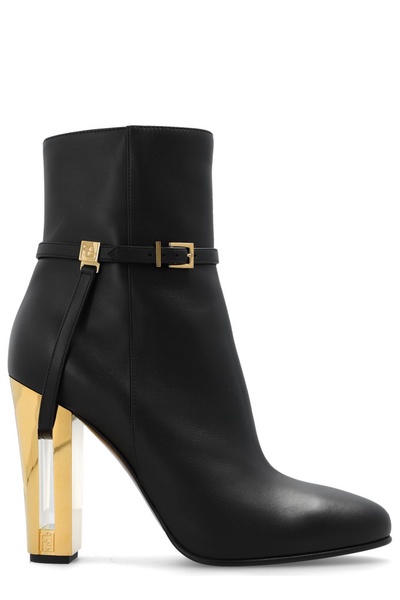 Fendi Delfina Buckle Detailed Boots