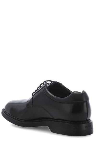 Hogan Contrast-Sole Lace Up Shoes