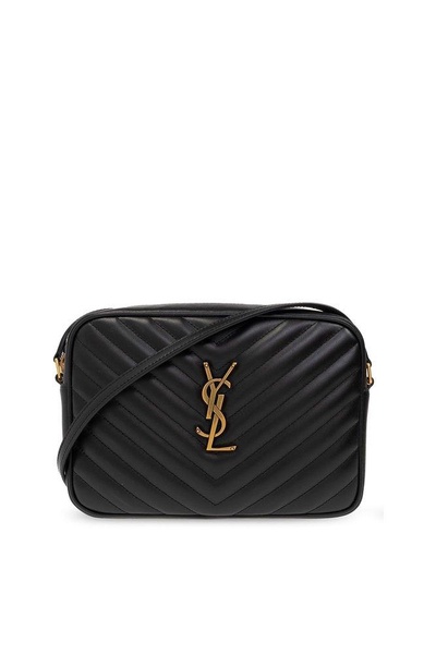 Saint Laurent Lou Zip-Up Quilted Crossbody Bag