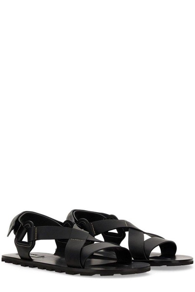 Jil Sander Touch-Strap Open-Tote Sandals