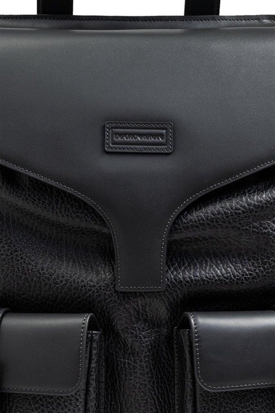 Emporio Armani Leather Backpack