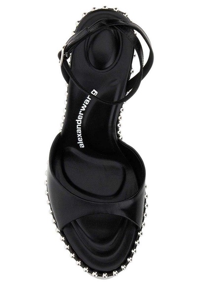 Alexander Wang Emebllished Open Toe Sandals