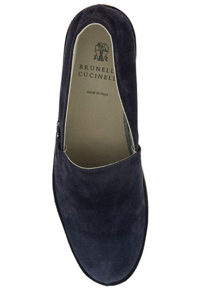 Brunello Cucinelli Flat Slip-On Espadrilles