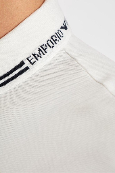 Emporio Armani Cotton Polo Shirt With Logo