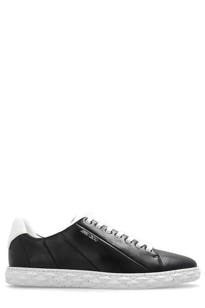 Jimmy Choo Diamond Lace-Up Sneakers