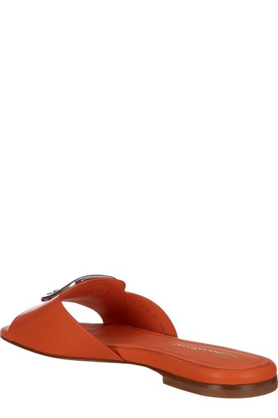 Santoni Buckle Detailed Slip-On Sandals