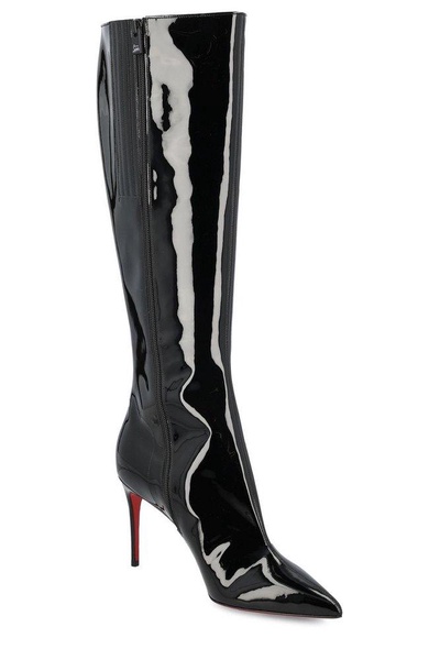 Christian Louboutin Zip-Up Pointed Toe Boots