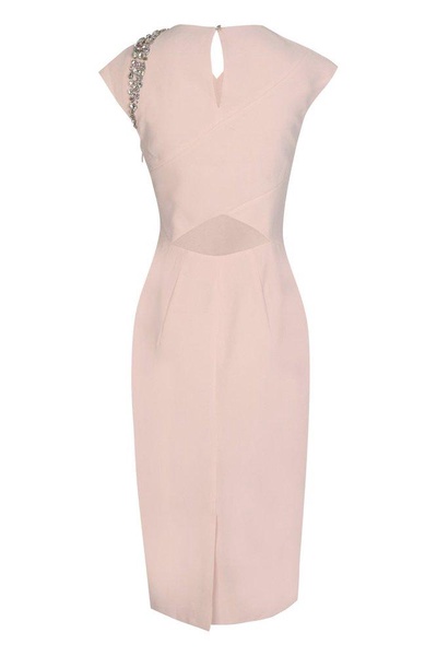 Ted Baker Cut-Out Detailed Midi Dress