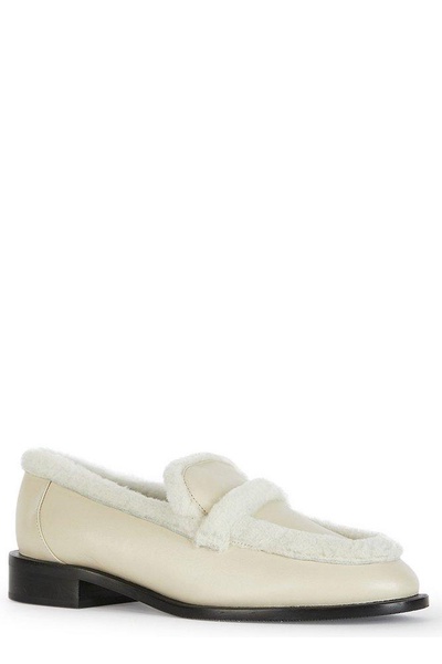 Stuart Weitzman Shearling Detailed Loafers