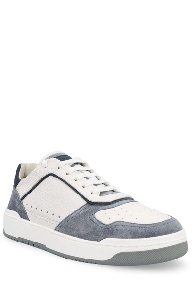 Brunello Cucinelli Color-Block Low-Top Sneakers