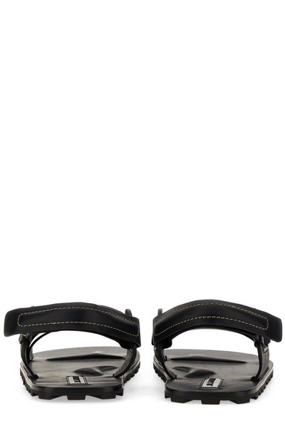 Jil Sander Touch-Strap Open-Tote Sandals