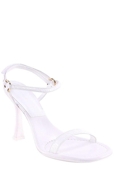 By Far Mia Buckle Detail Strappy Heeled Sandals