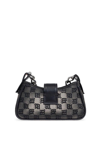 Misbhv Jacquard Monogram Chain Mini Shoulder Bag