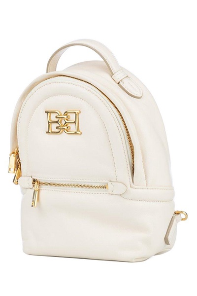 Bally Logo-Plaque Zipped Backpack