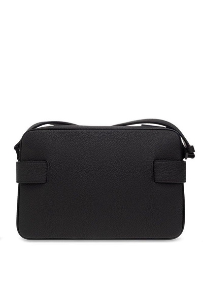 Ferragamo Gancini-Plaque Zipped Shoulder Bag