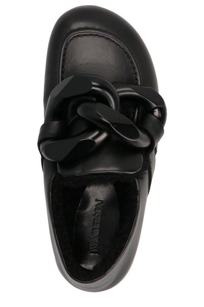 JW Anderson Chain-Link Detailed Loafers