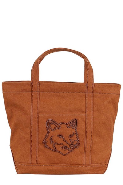 Maison Kitsuné Fox Head Small Tote Bag