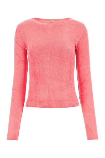 Baserange Long Sleeved Ribbed Top