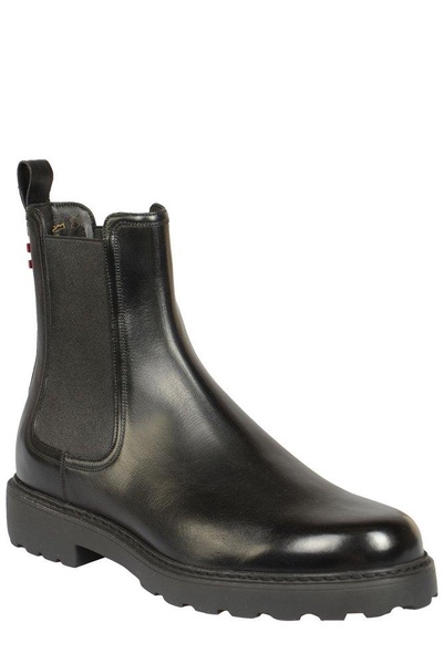 Bally Round-Toe Slip-On Boots