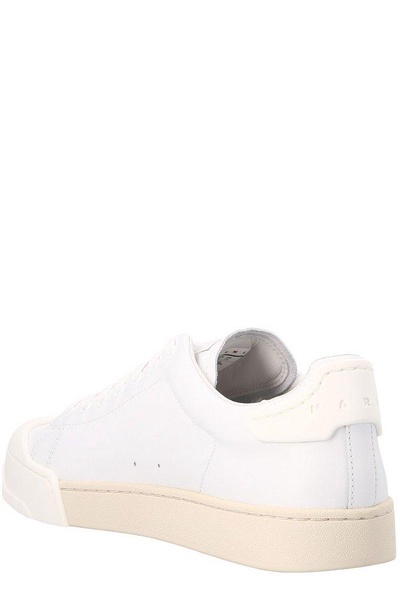 Marni Round Toe Low-Top Sneakers