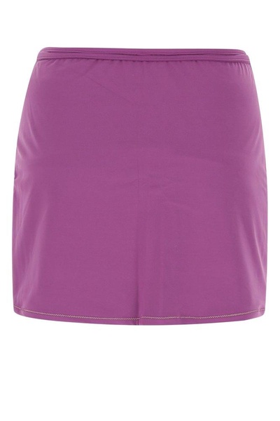 Reina Olga Tie-Detailed Wrap Skirt