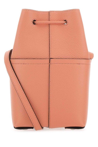 Ferragamo Gancini Mini Drawstring Bucket Bag